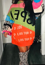 Load image into Gallery viewer, PLAYFUL SWEATER DRESS