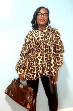 Load image into Gallery viewer, LEOPARD BLOUSE