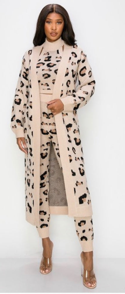 CHEETAH CARDIGAN
